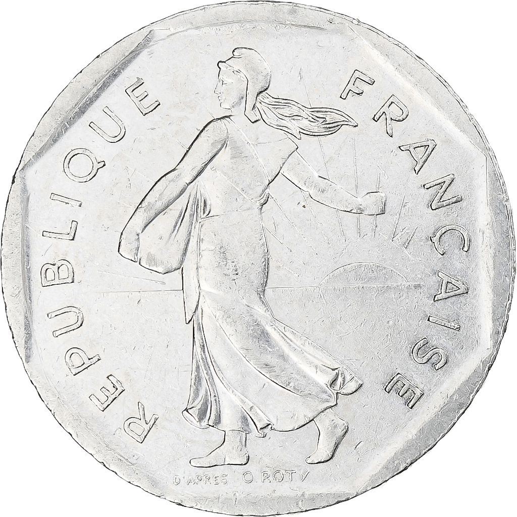 France, Semeuse, 2 Francs, 1996, Monnaie de Paris, , Nickel, KM:942.1