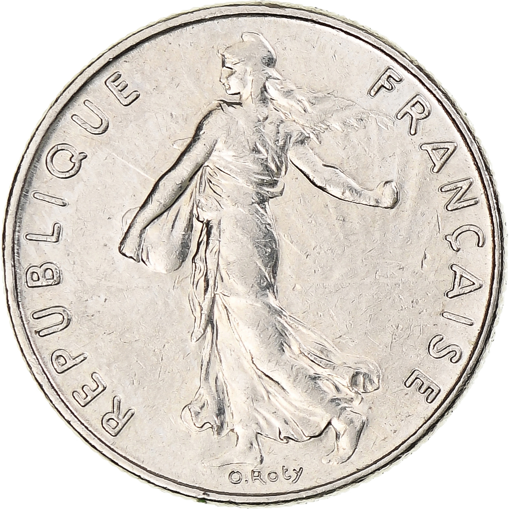 France, Semeuse, 1/2 Franc, 1984, Monnaie de Paris, , Nickel, KM:931.1