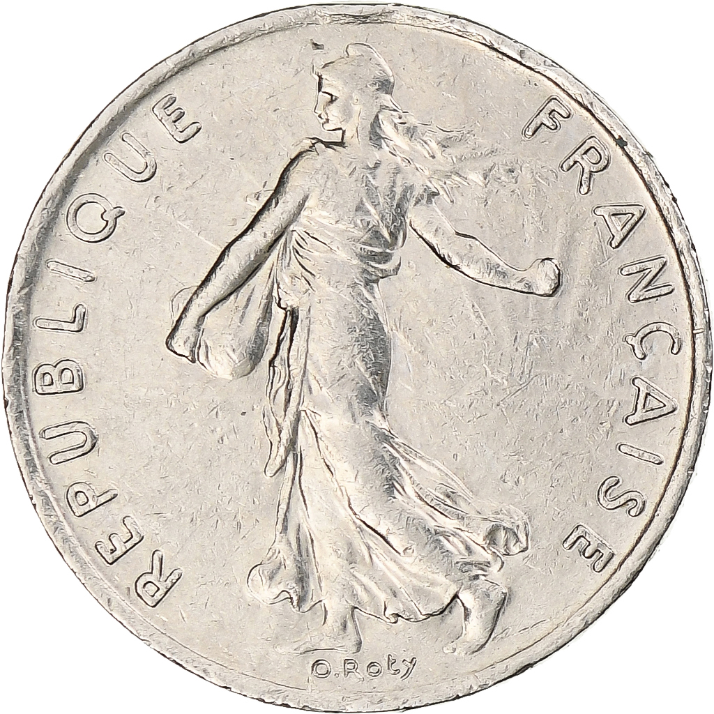 France, Semeuse, 1/2 Franc, 1976, Monnaie de Paris, , Nickel, KM:931.1