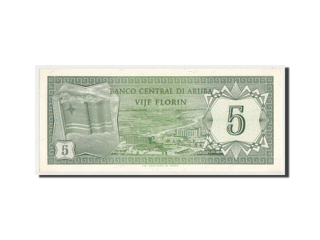 Banknote, Aruba, 5 Florin, 1986, UNC(64)