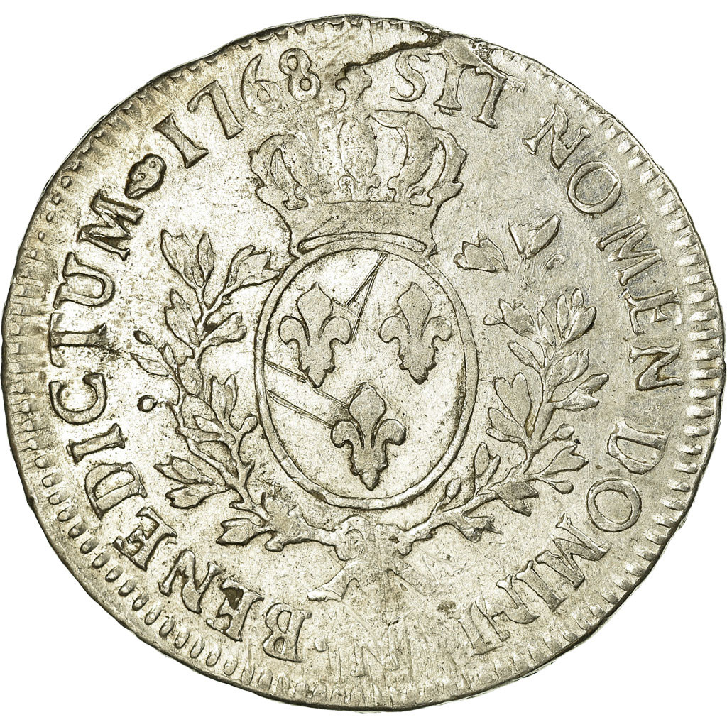 Coin, France, Louis XV, Écu au bandeau, Ecu, 1768, Montpellier, 