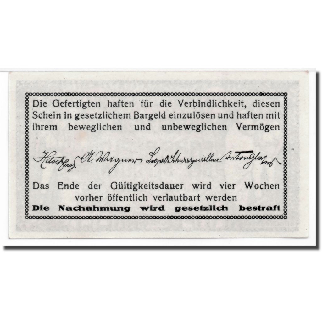 [#363533] Banknote, Austria, Fahrafeld, 20 Heller, personnage, 1920, 1920-07-01,