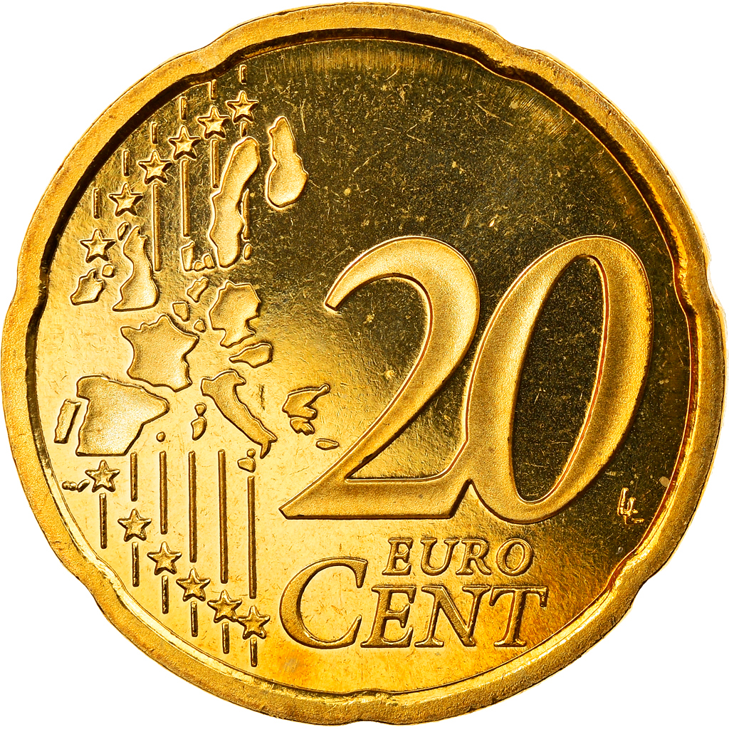 Coin, France, 20 Euro Cent, 2001, Paris, Proof, , Brass, KM:1286