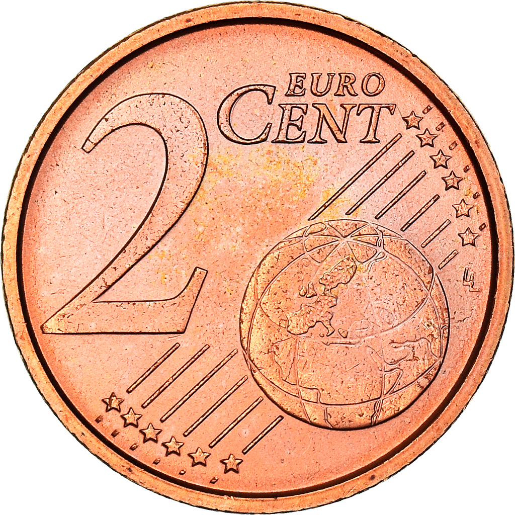 Italien, 2 Euro Cent, The Mole Antonelliana, 2007, UNZ+, Copper Plated Steel