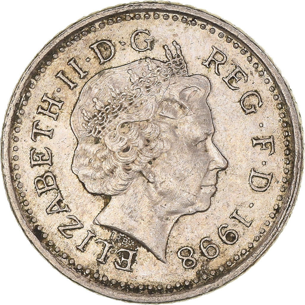 Coin, Great Britain, Elizabeth II, 5 Pence, 1998, , Copper-nickel