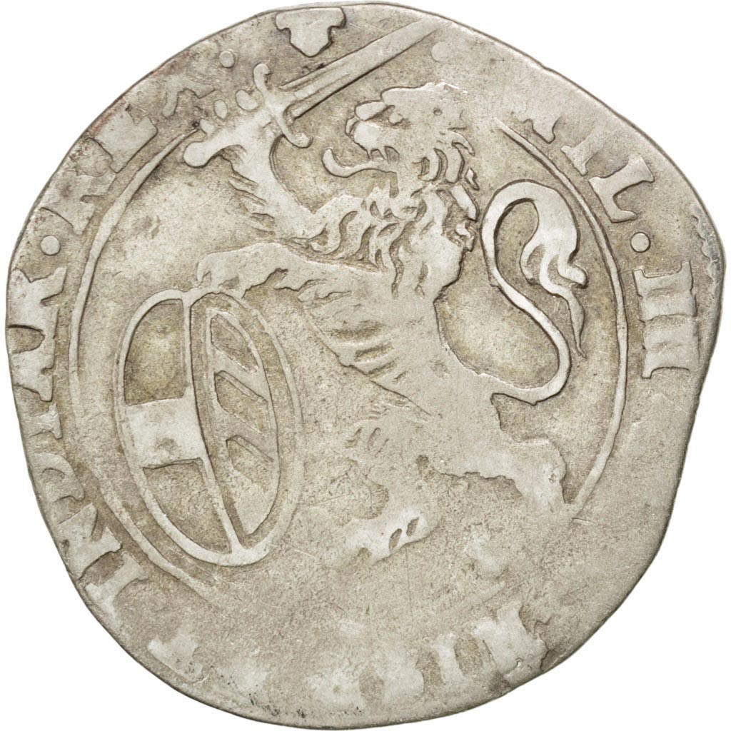 Coin, Spanish Netherlands, BRABANT, Escalin, 1622, Brabant, , Silver