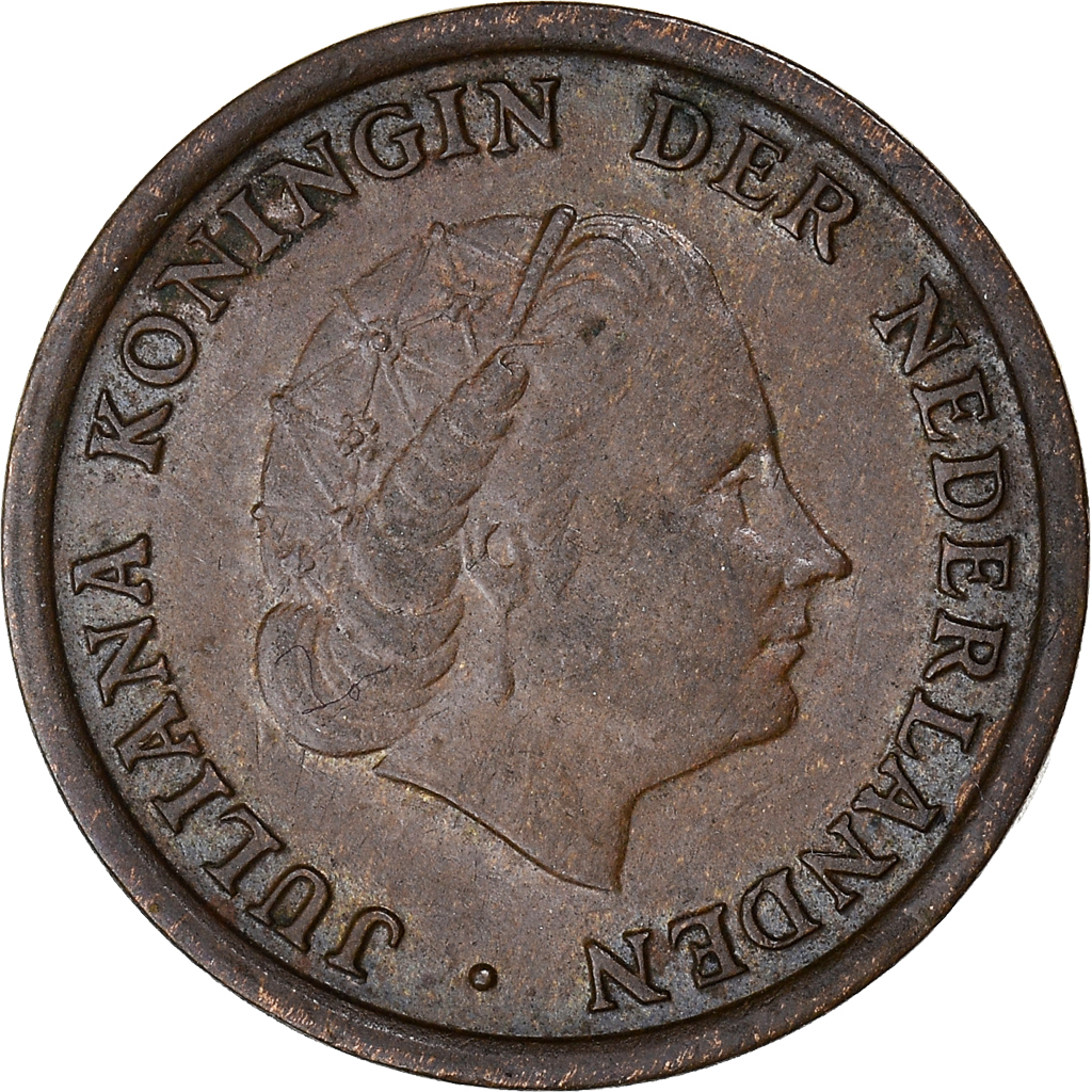 Coin, Netherlands, Juliana, Cent, 1960, , Bronze, KM:180