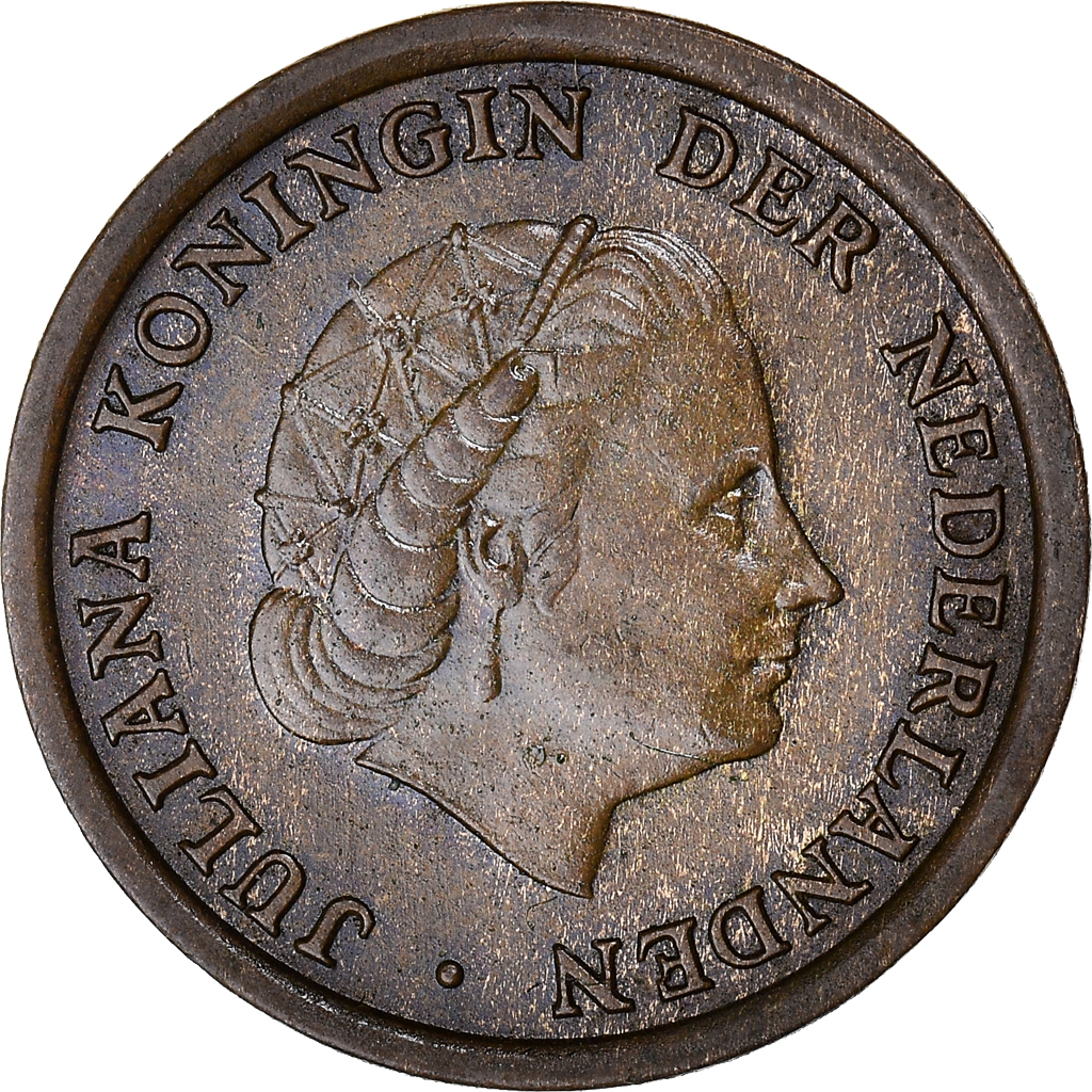 Coin, Netherlands, Juliana, Cent, 1960, , Bronze, KM:180