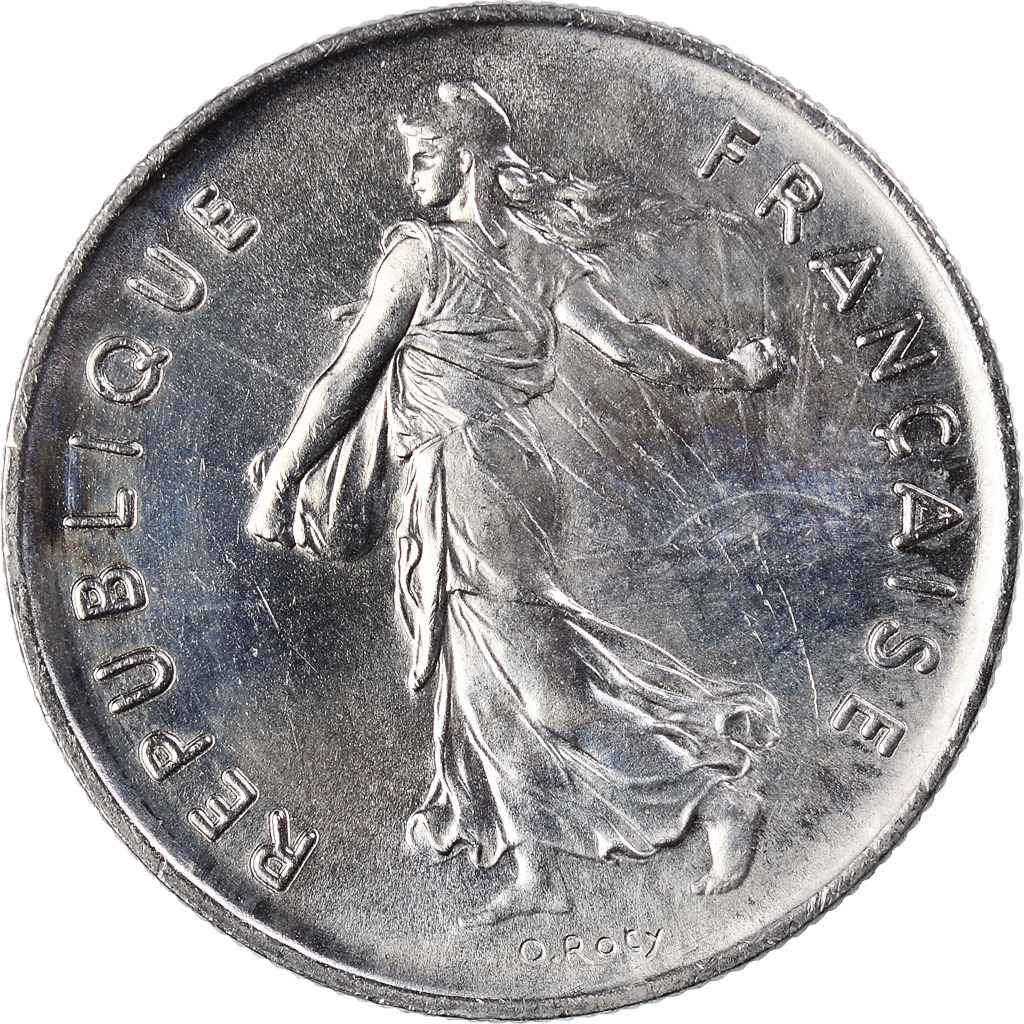 Coin, France, Semeuse, 5 Francs, 1979, Paris, FDC, , Nickel Clad