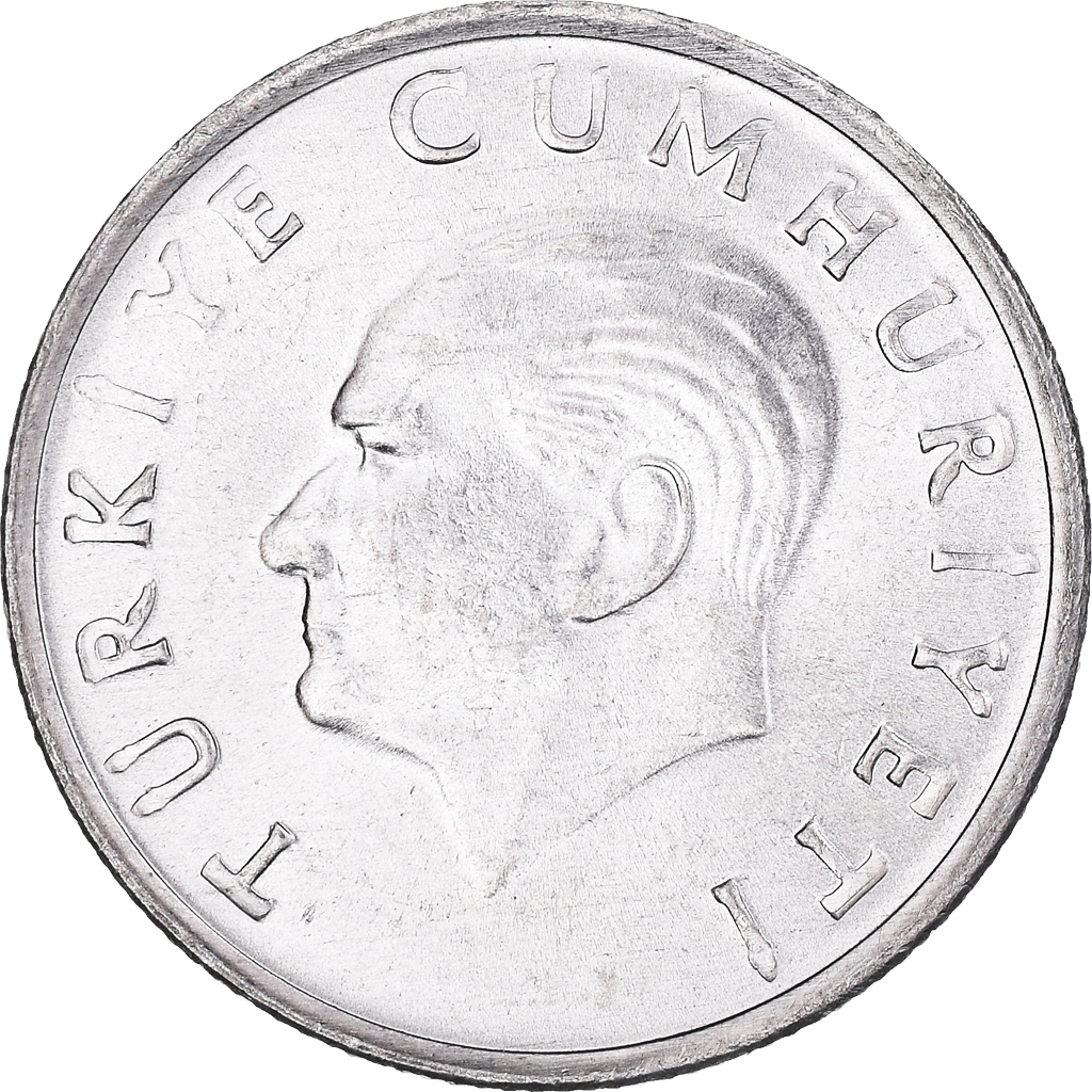 Coin, Turkey, 10 Lira, 1987, , Aluminum, KM:964
