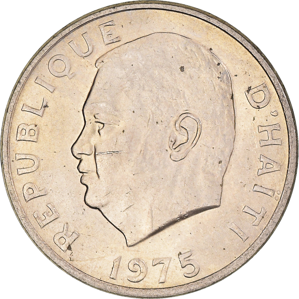 Coin, Haiti, 10 Centimes, 1975, , Copper-nickel, KM:120