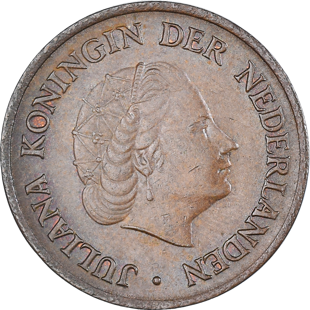 Coin, Netherlands, Juliana, 5 Cents, 1976, , Bronze, KM:181