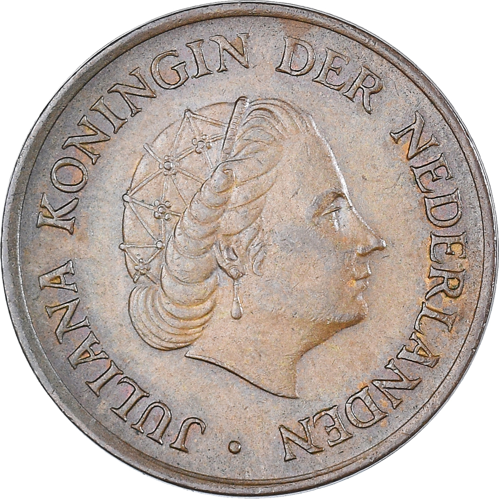 Coin, Netherlands, Juliana, 5 Cents, 1977, , Bronze, KM:181