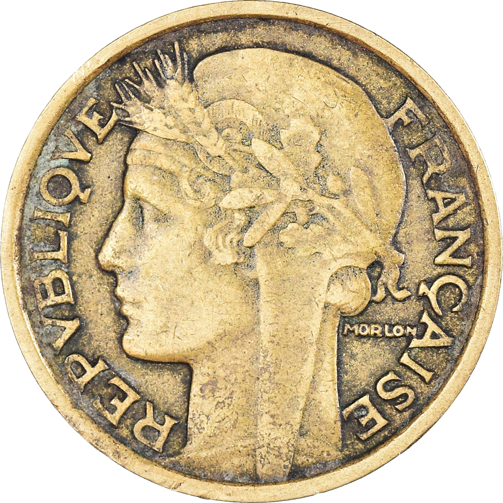 Coin, France, Morlon, Franc, 1931, Paris, , Aluminum-Bronze, KM:885