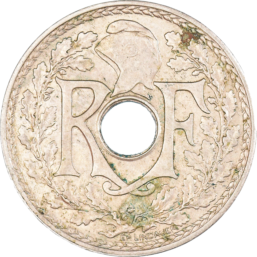Moneda, Francia, Lindauer, 25 Centimes, 1939, MBC+, Níquel - bronce, KM:867b