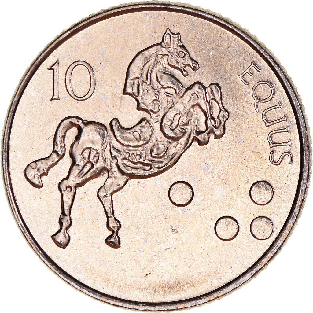 Moneda, Eslovenia, 10 Tolarjev, 2006, EBC+, Cobre - níquel, KM:41