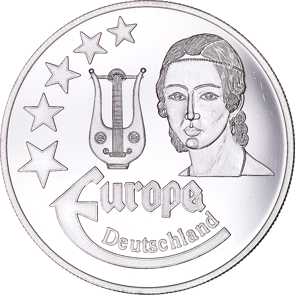 France, Medal, Europa, Germany, , Silver
