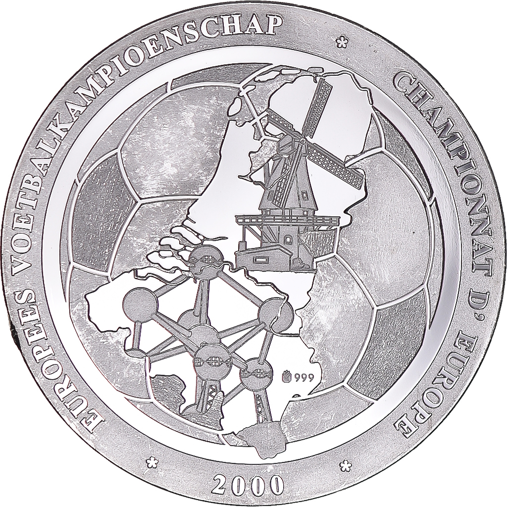 France, Medal, European Cup 1984, 2000, Spain, , Silver