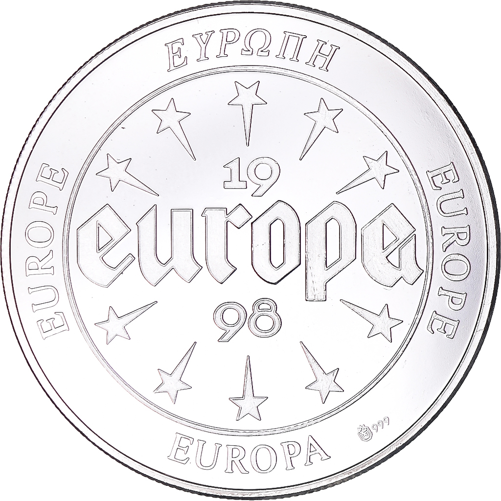 France, Medal, Europa, 1998, Germany, , Silver