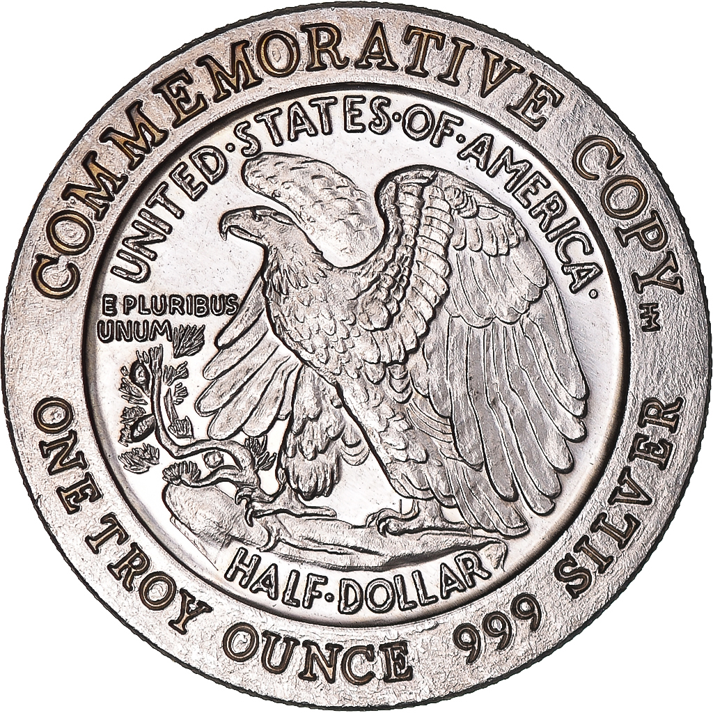 アメリカ　リバティー United States, Half Dollar, One Troy Ounce, Liberty, 1916
