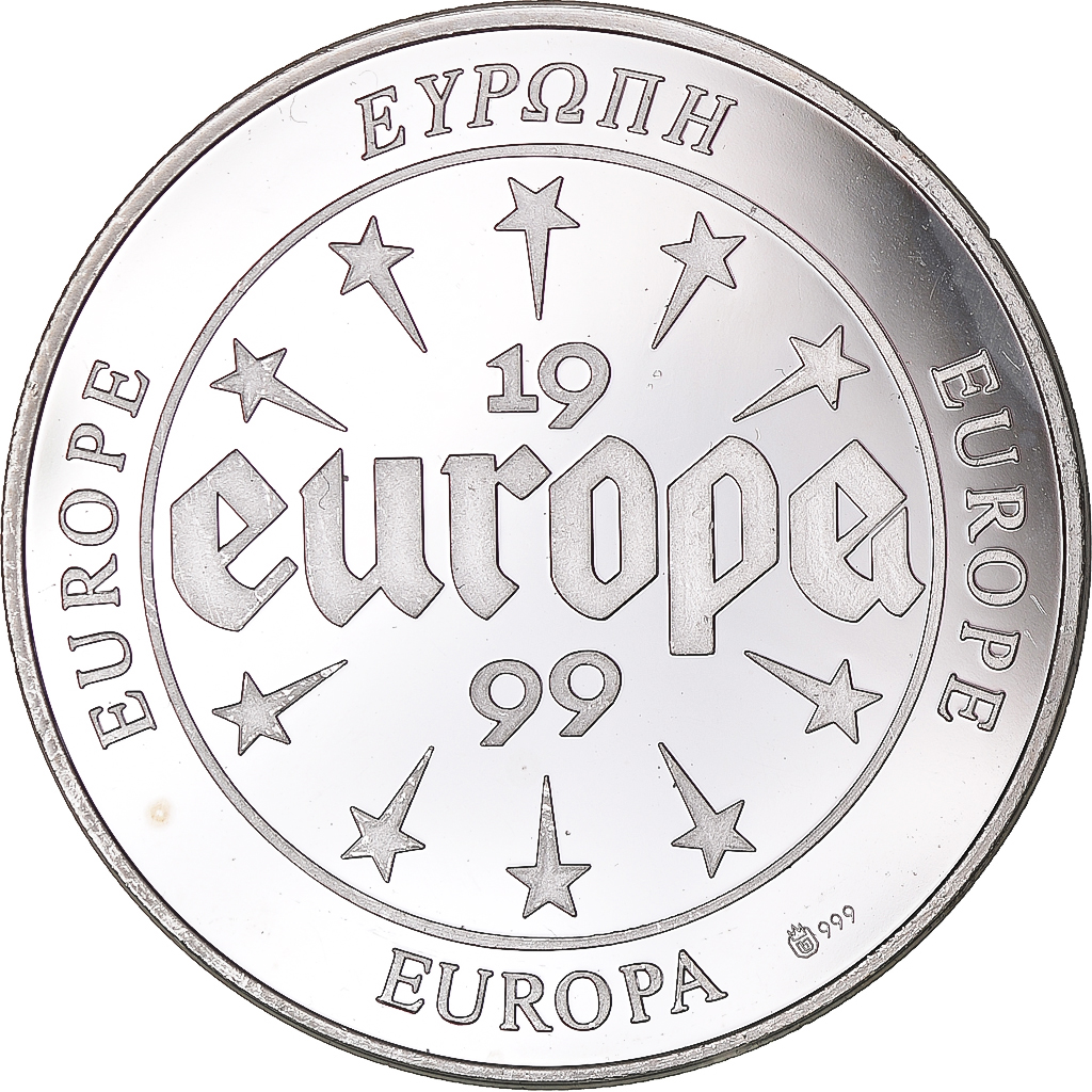 France, Medal, Europa, 1999, Spain, , Silver | Tokens & Medals