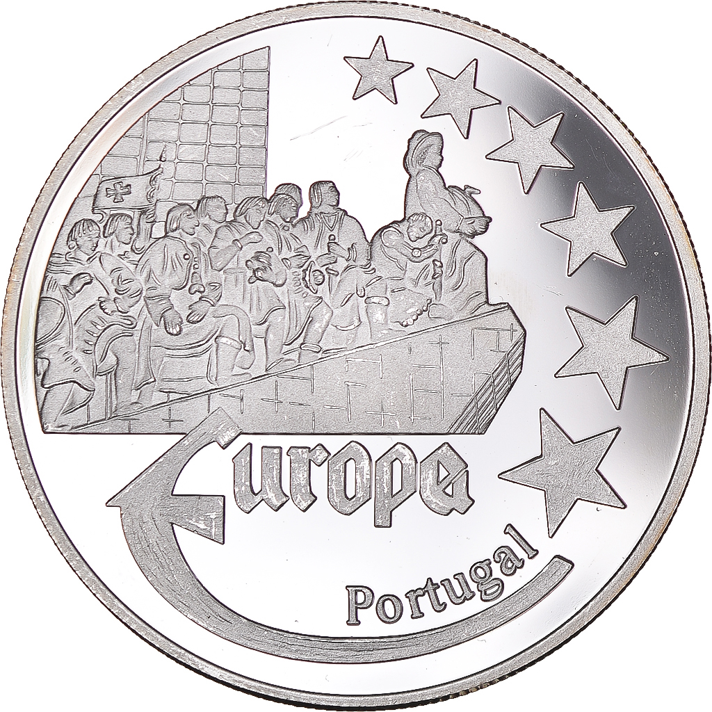 France, Medal, Europa, 1998, Portugal, , Silver