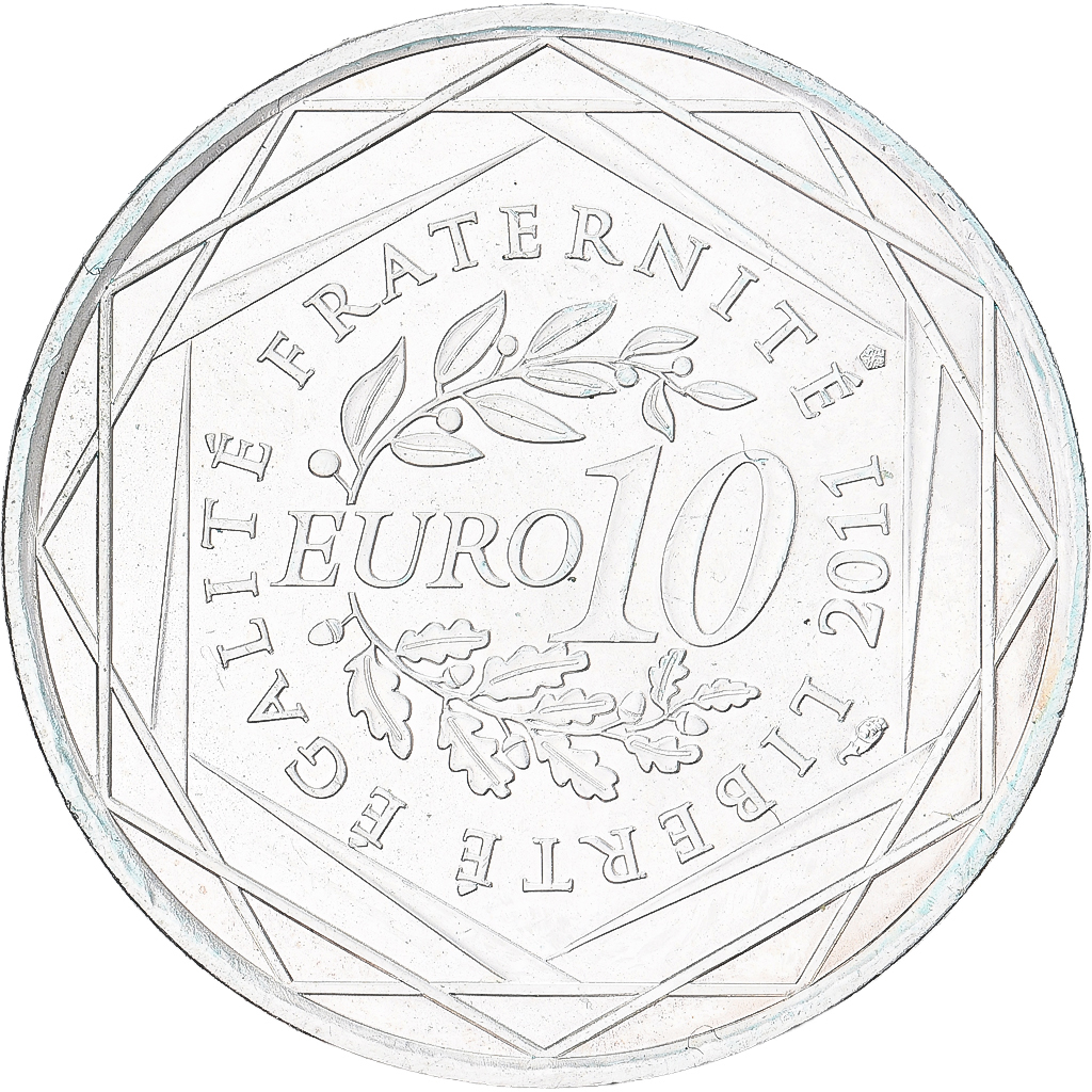 France, 10 Euro, Nord-Pas de Calais, 2011, Paris, , Silver, KM:1880
