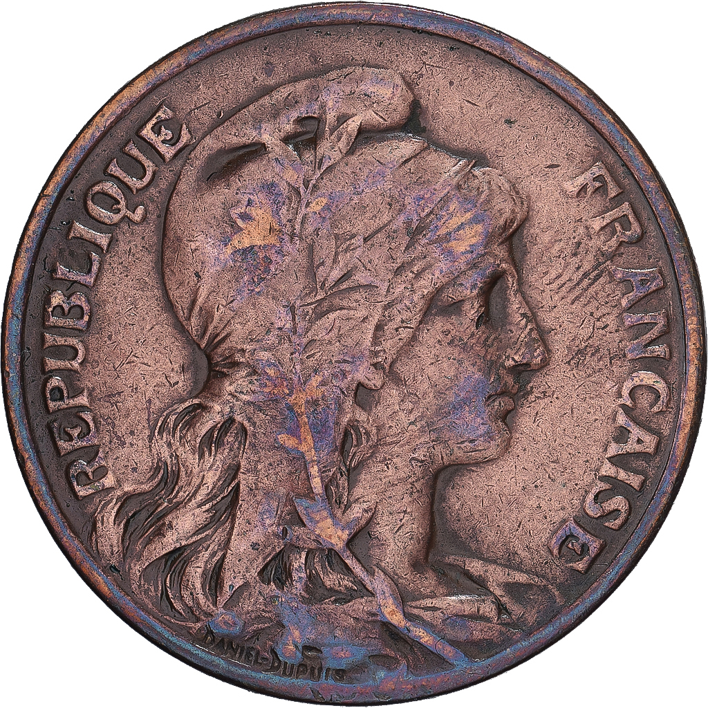 Coin, France, Dupuis, 10 Centimes, 1913, Paris, , Bronze, KM:843