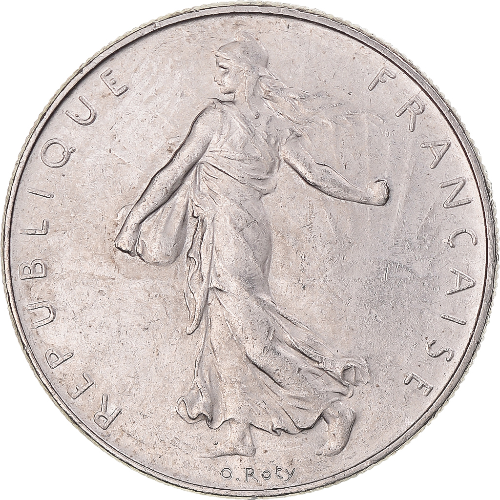 Coin, France, Semeuse, Franc, 1992, Paris, , Nickel, KM:925.1