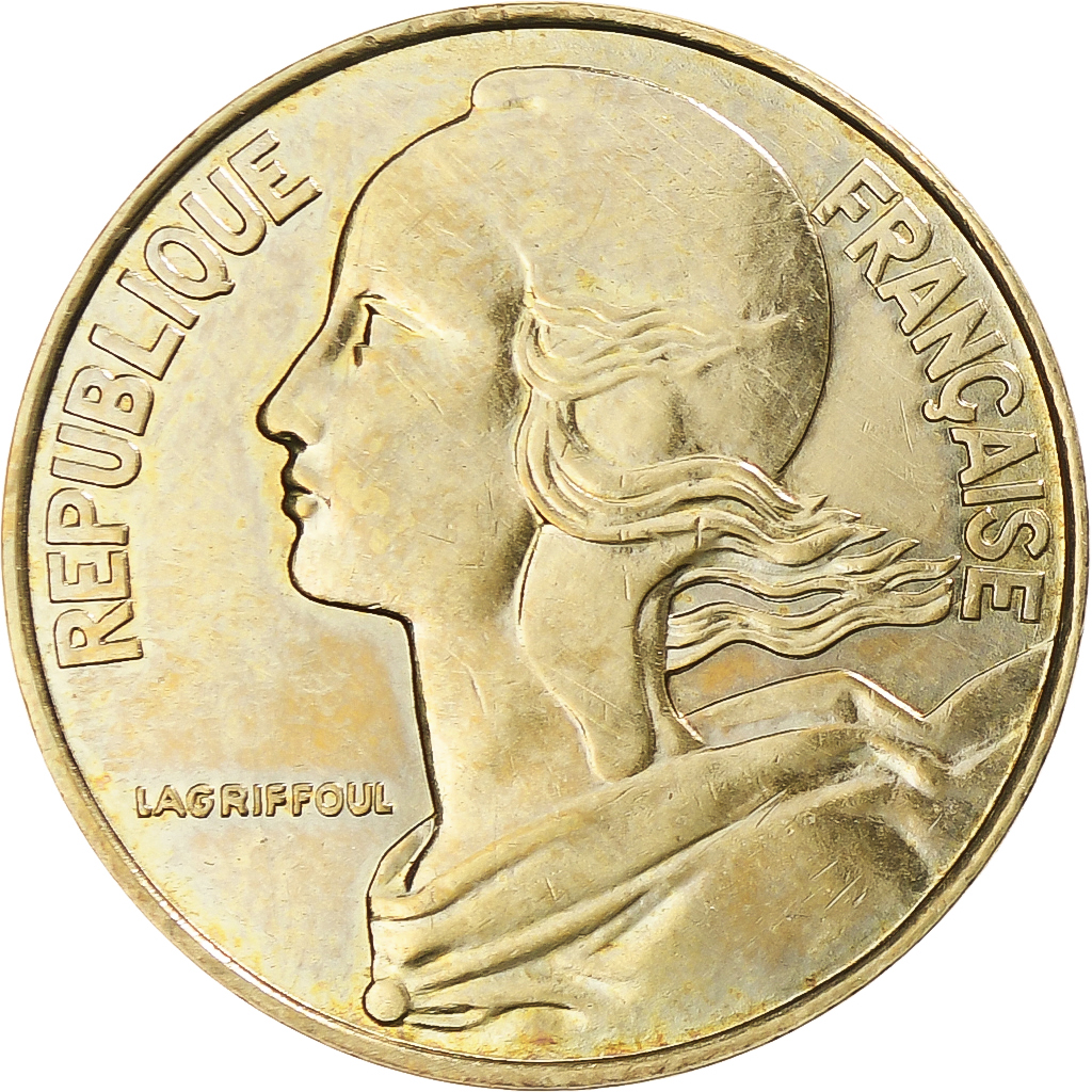 Coin, France, Marianne, 20 Centimes, 1991, Paris, , Aluminum-Bronze