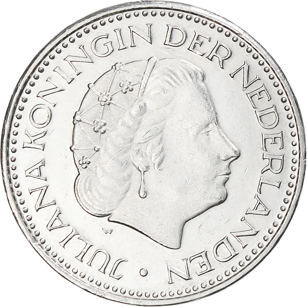 Coin, Netherlands, Juliana, Gulden, 1972, , Nickel, KM:184a
