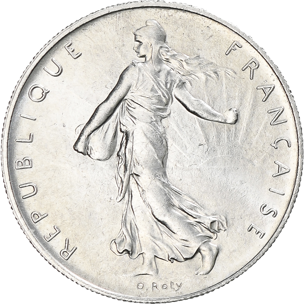 Coin, France, Semeuse, Franc, 1960, Paris, , Nickel, KM:925.1