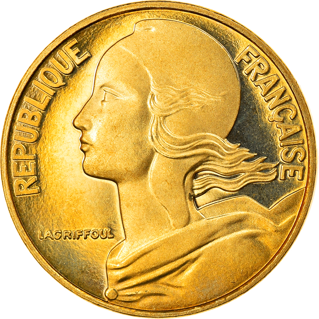 Coin, France, Marianne, 5 Centimes, 2001, Paris, Proof, 