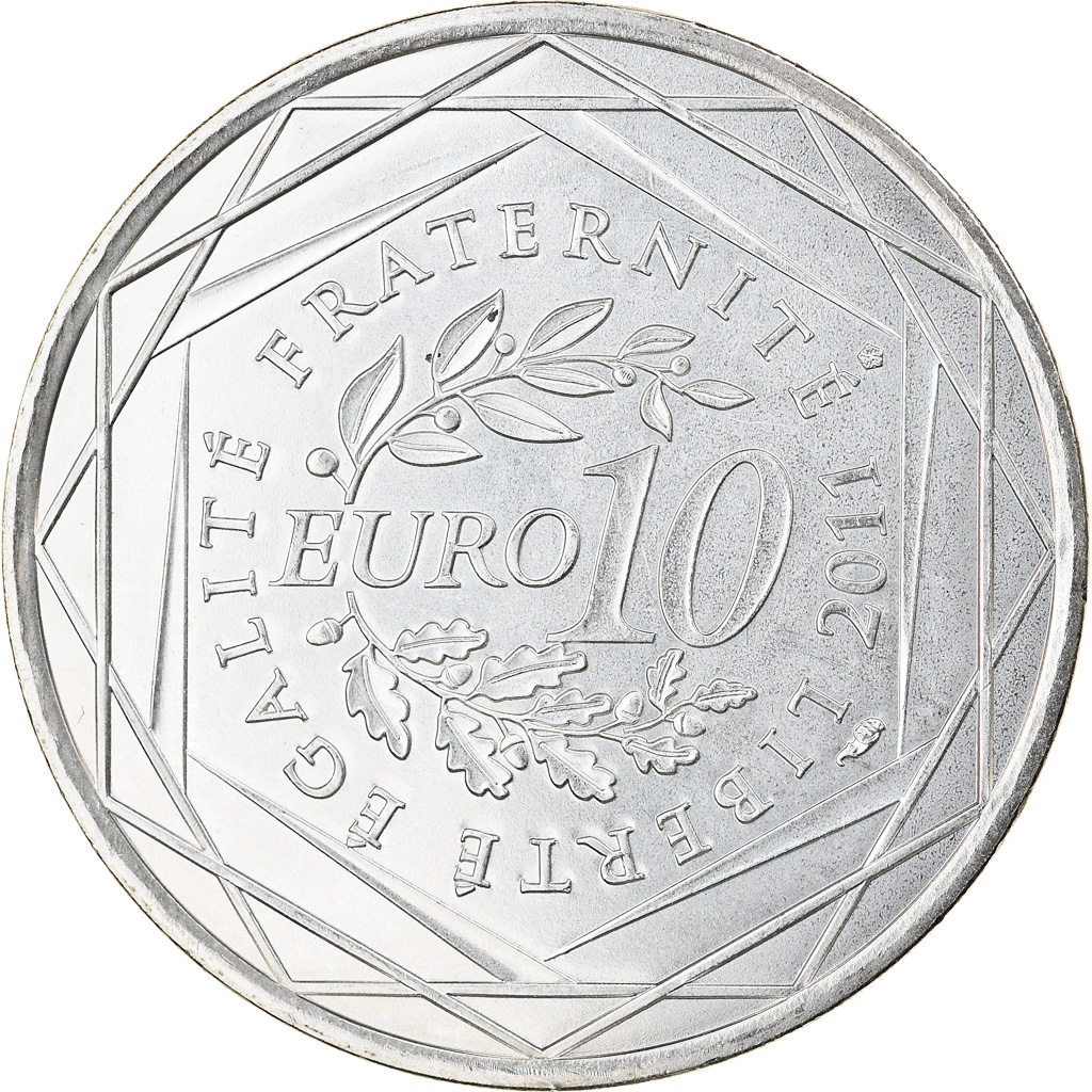 France, 10 Euro, 2011, Paris, , Silver, Gadoury:EU450, KM:1745