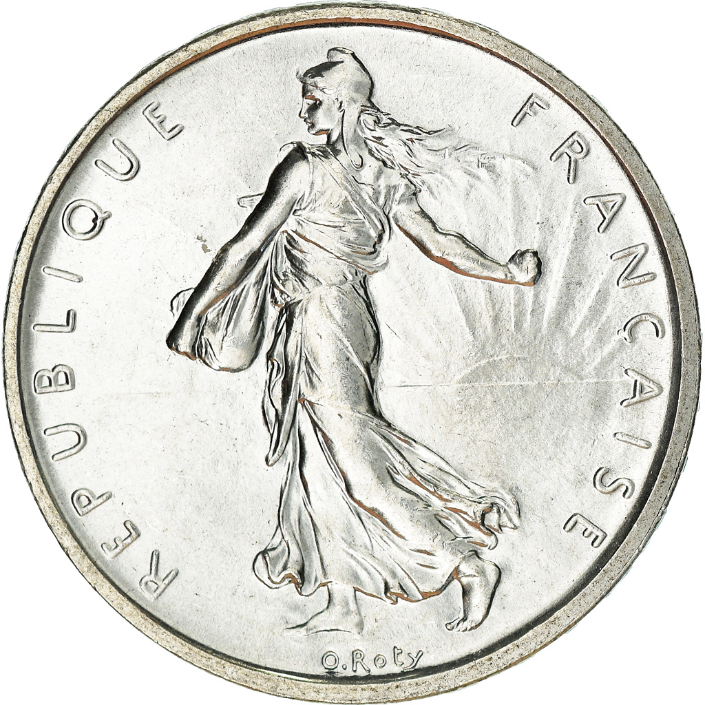 Coin, France, Semeuse, 5 Francs, 1960, , Silver, KM:926, Gadoury:770