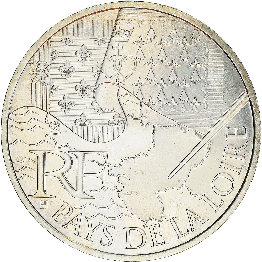 France, 10 Euro, 2010, Paris, , Silver, KM:1665