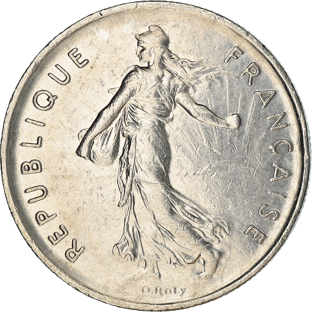 Coin, France, 5 Francs, 1972, , Cupro-nickel, KM:926a.1, Gadoury:771