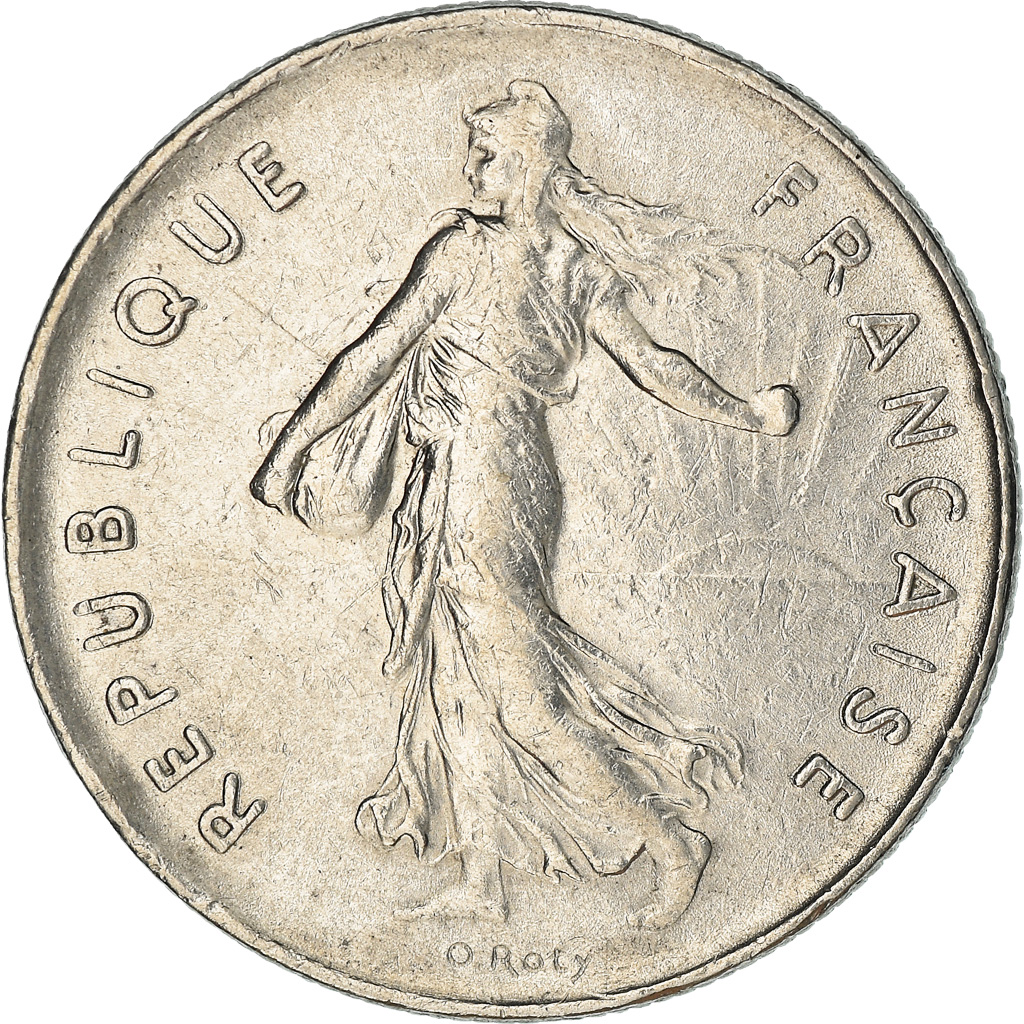 Coin, France, Semeuse, 5 Francs, 1976, Paris, , Nickel Clad
