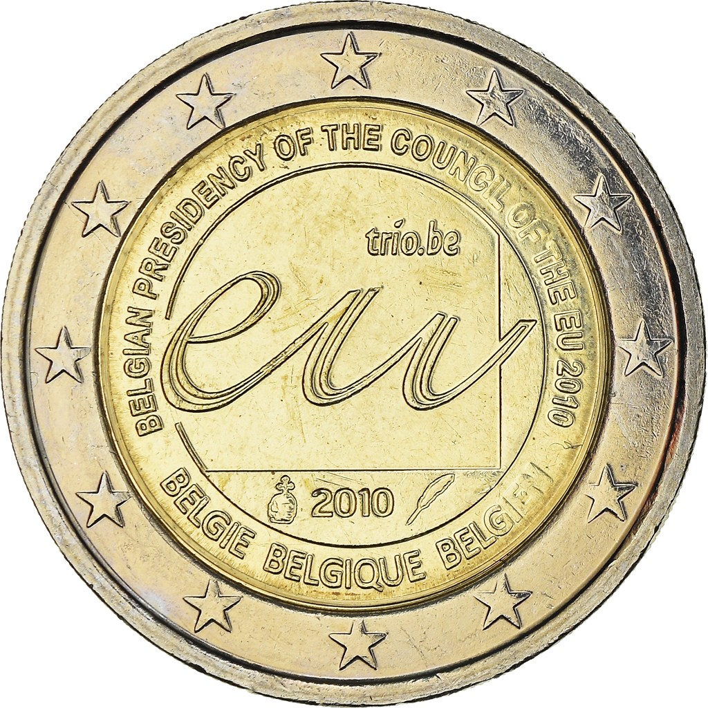 Belgien, 2 Euro, 2010, UNZ, Bi-Metallic, KM:289