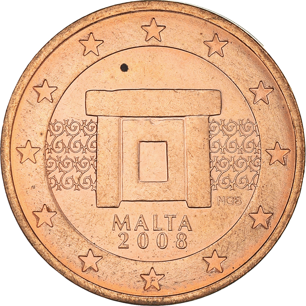 Malta, 2 Euro Cent, 2008, Paris, , Copper Plated Steel, KM:126