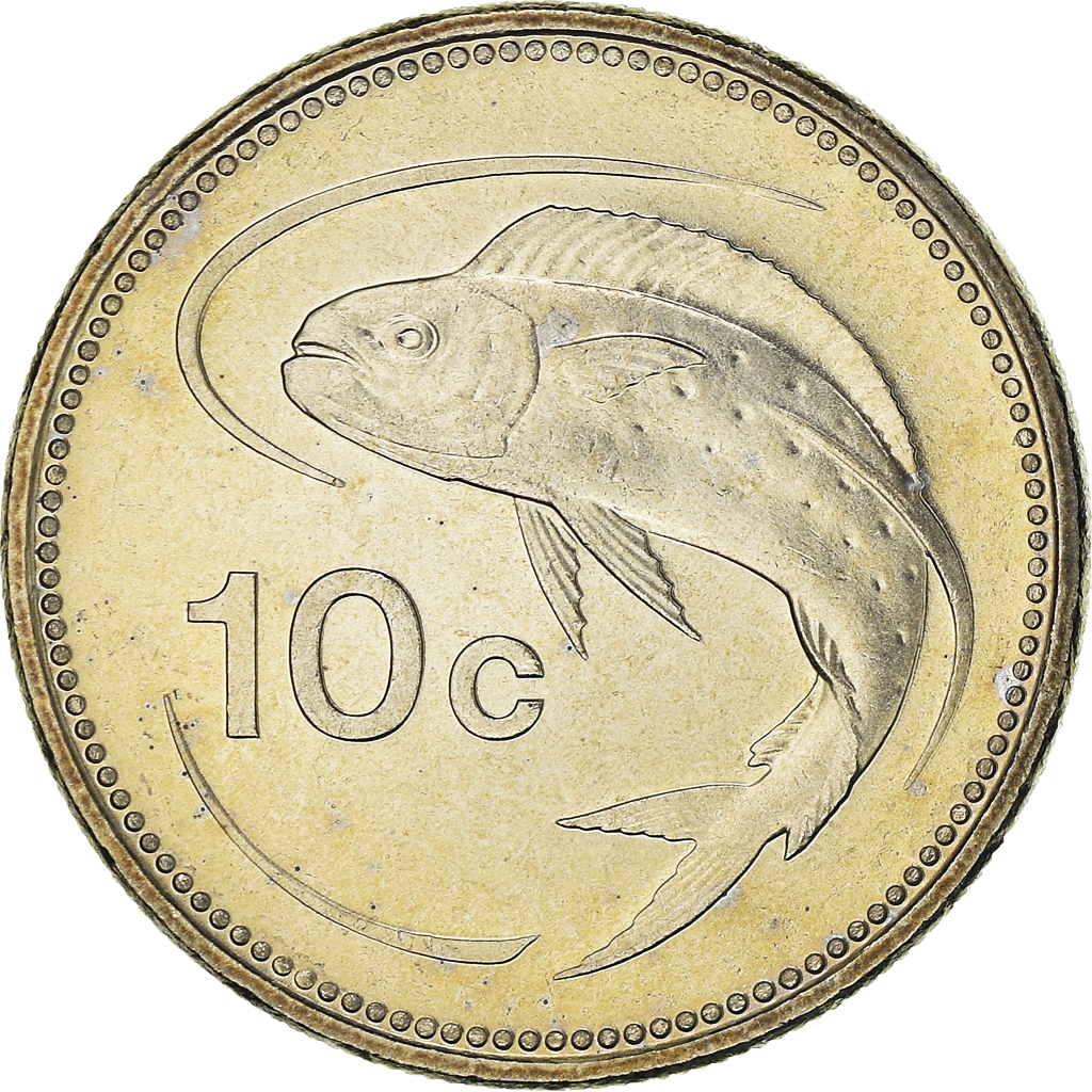 Coin, Malta, 10 Cents, 1998, , Copper-nickel, KM:96