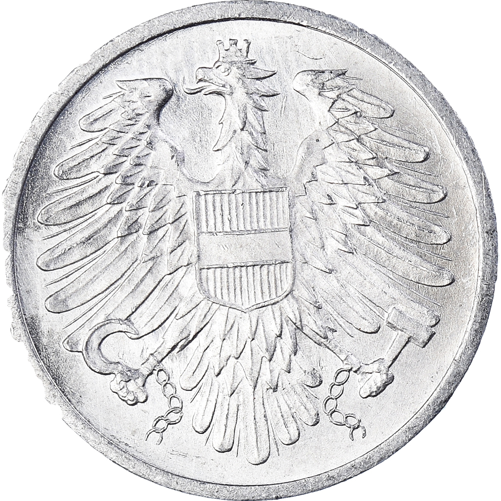 Moneda, Austria, 2 Groschen, 1966, EBC, Aluminio, KM:2876