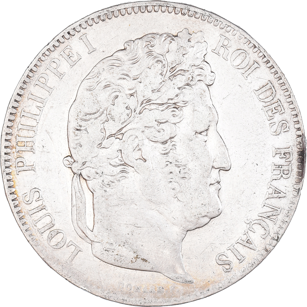 Coin, France, Louis-Philippe, 5 Francs, 1833, Paris, , Silver