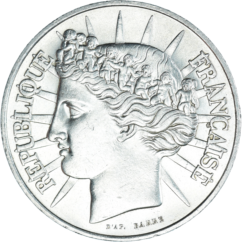 Coin, France, Fraternité, 100 Francs, 1988, , Silver, KM:966
