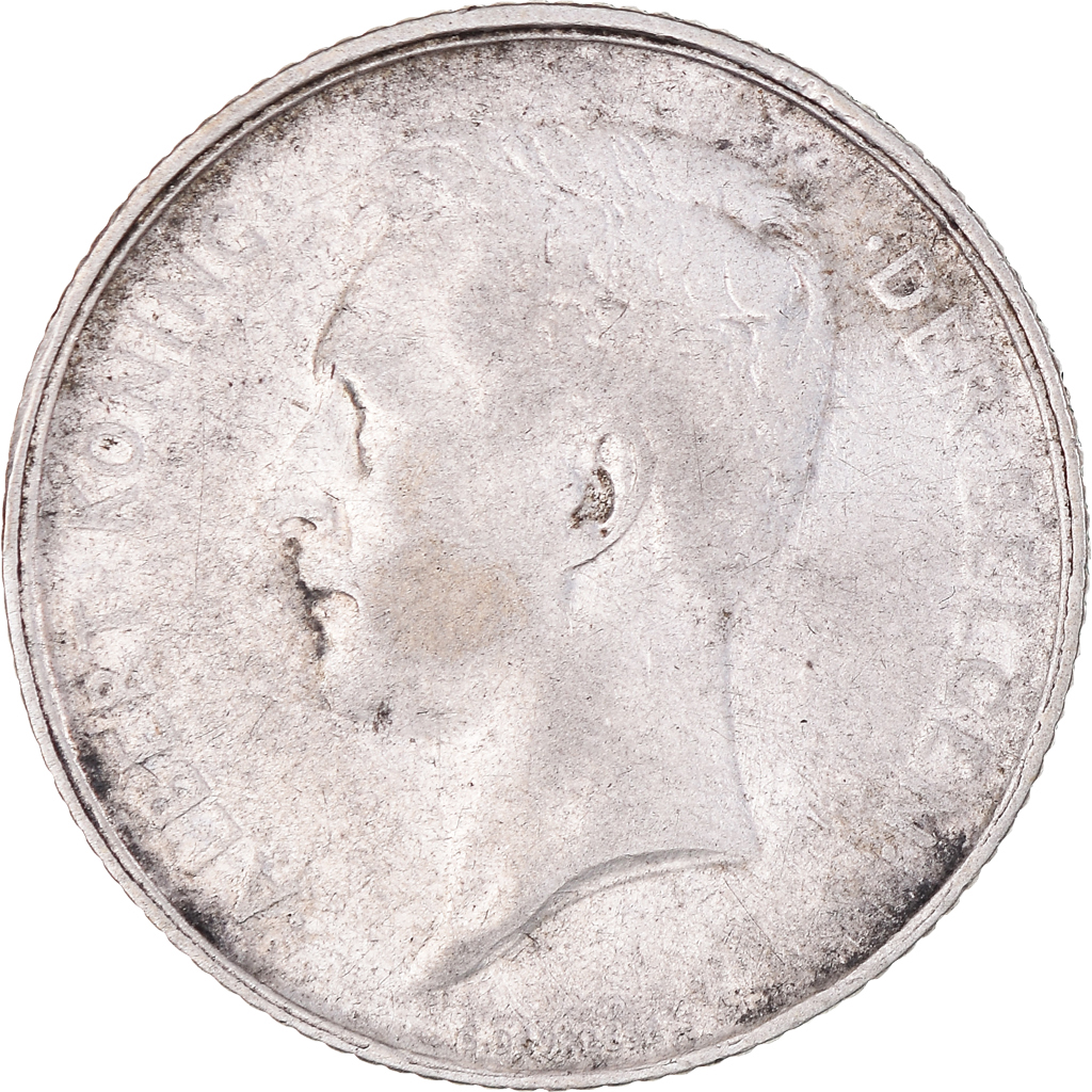 Coin, Belgium, Albert I, Franc, 1910, Brussels, , Silver, KM:73.1