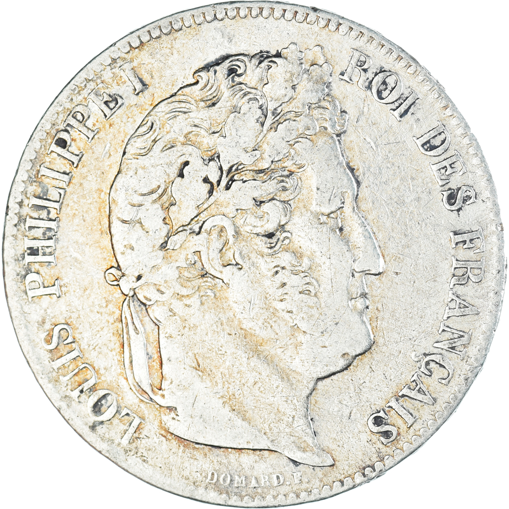 Coin, France, Louis-Philippe, 5 Francs, 1837, Lille, , Silver