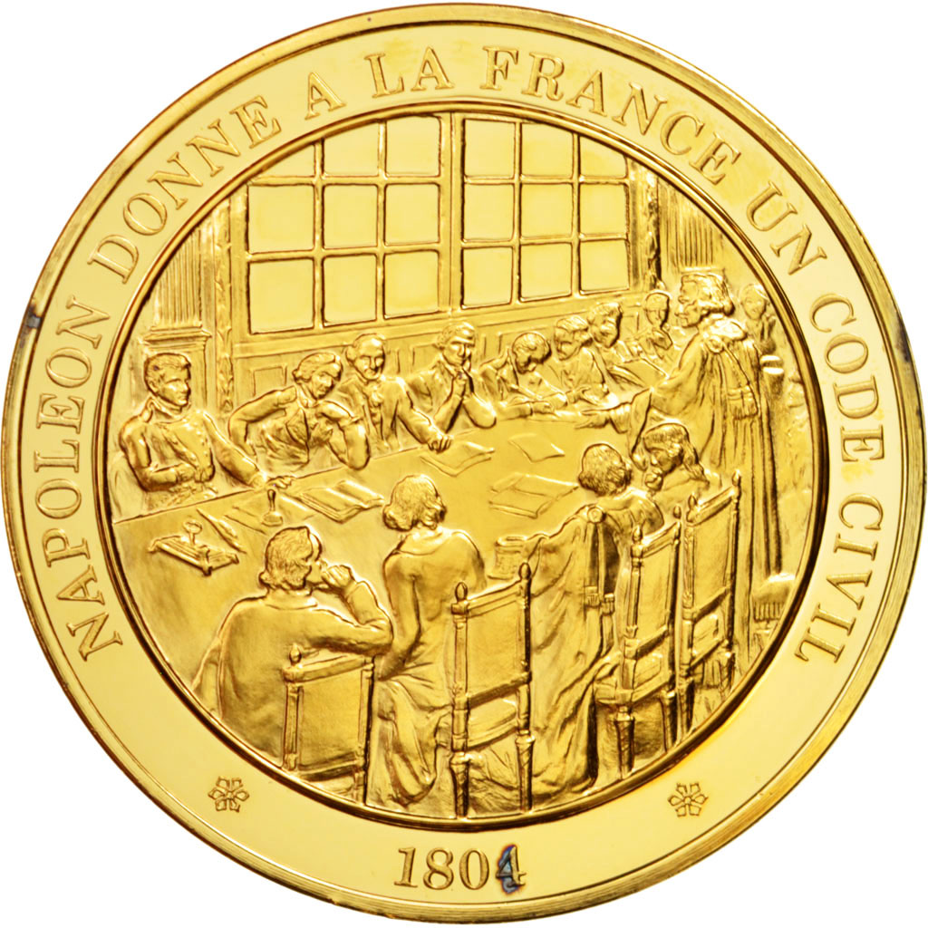 France, Medal, French Fifth Republic, History, , Vermeil