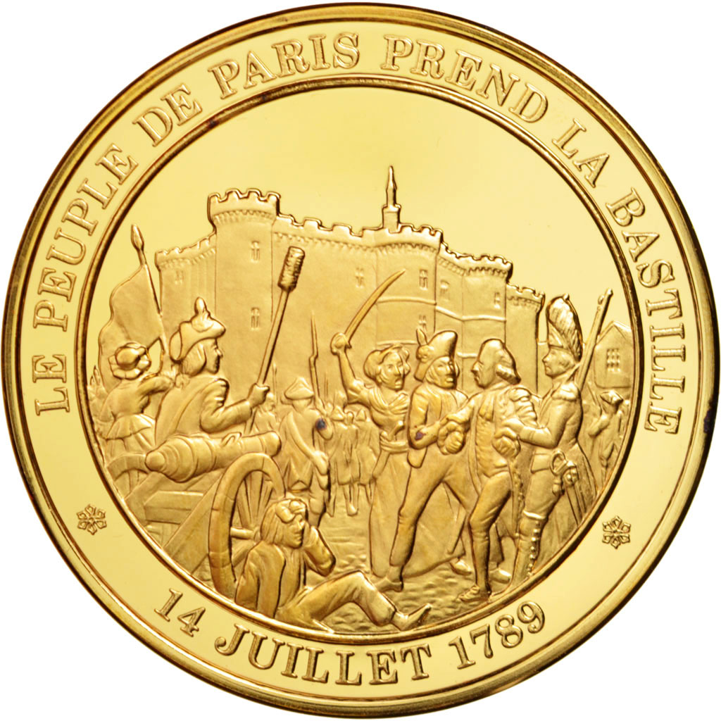 France, Medal, French Fifth Republic, History, , Vermeil