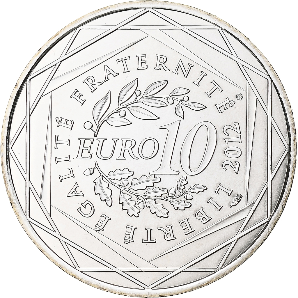 France, 10 Euro, Nord-Pas de Calais, 2012, Paris, , Silver, KM:1880