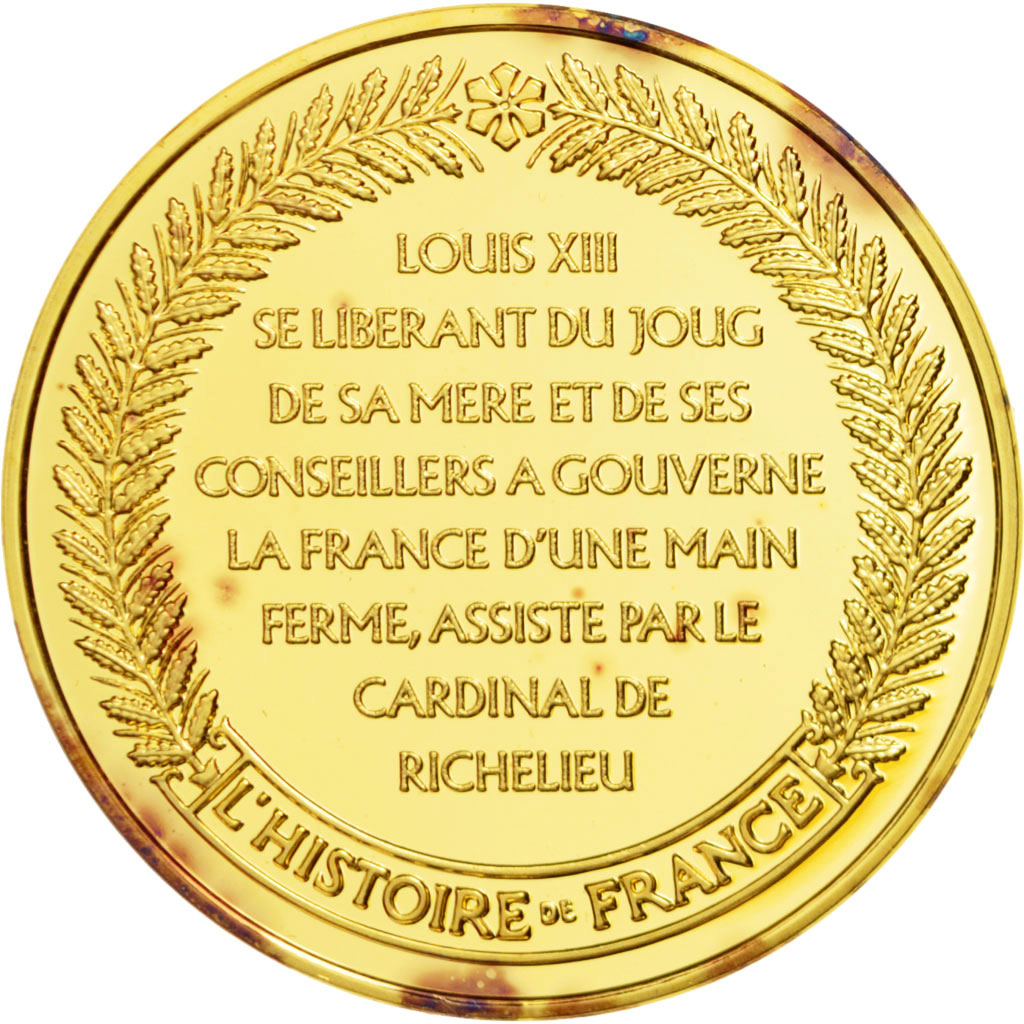 France, Medal, French Fifth Republic, History, , Vermeil